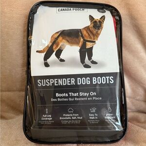 Canada Pooch Suspenders Dog Boots